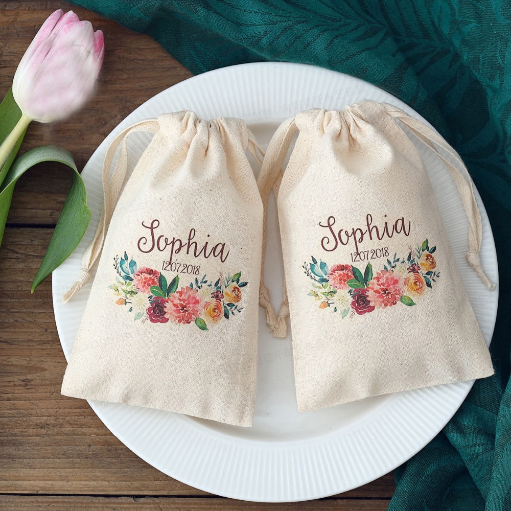 100pcs Custom Name Logo Weddin - Baby Zebra Clothing ulasan dan harga