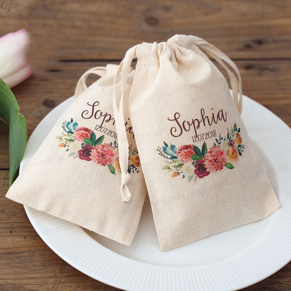 100pcs Custom Name Logo Weddin - Baby Zebra Clothing ulasan dan harga