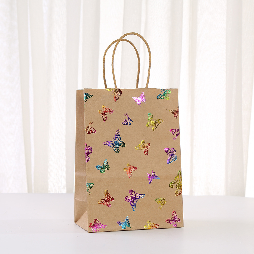 30pcs Stripe Kraft Paper Gift  - Baby Zebra Clothing ulasan dan harga