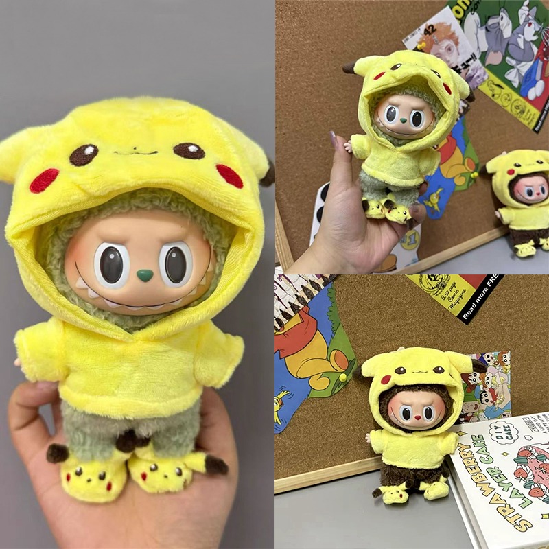 15 17cm For Labubu Doll Cartoo - Baby Clothing ulasan dan harga