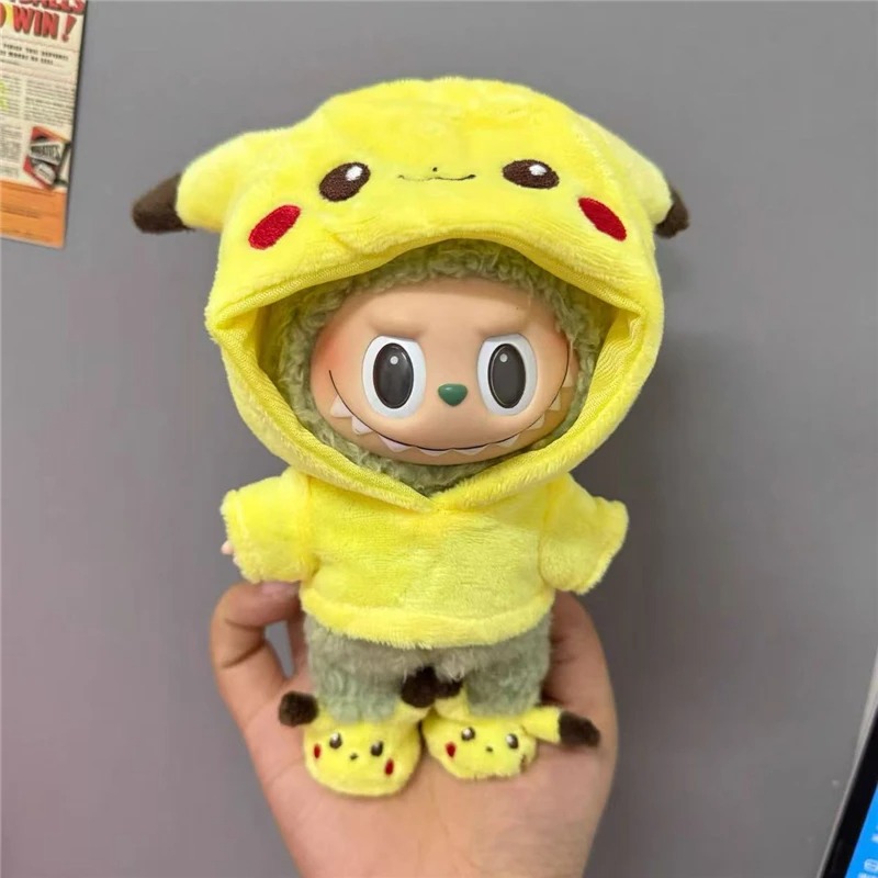 15 17cm For Labubu Doll Cartoo - Baby Clothing ulasan dan harga