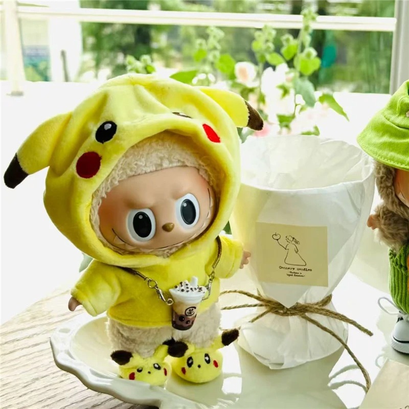 15 17cm For Labubu Doll Cartoo - Baby Clothing ulasan dan harga