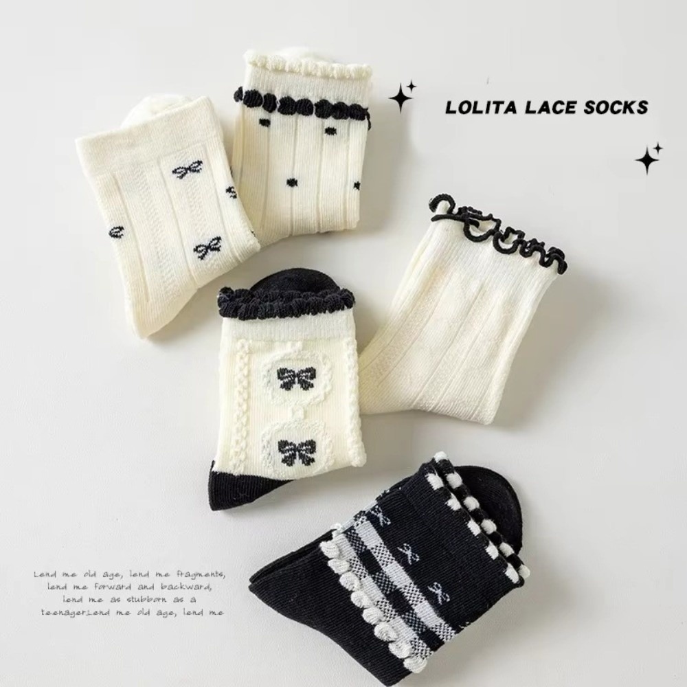 5Pairs 5 Pairs Set Cotton Crew - Toddler Sock Set ulasan dan harga