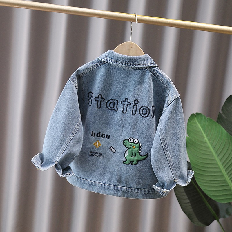 Cute Style Baby Child Denim Ja - Baby Clothing ulasan dan harga