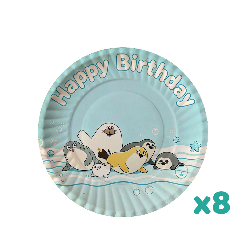 Angry Blob Seal Birthday Party - Baby Zebra Clothing ulasan dan harga