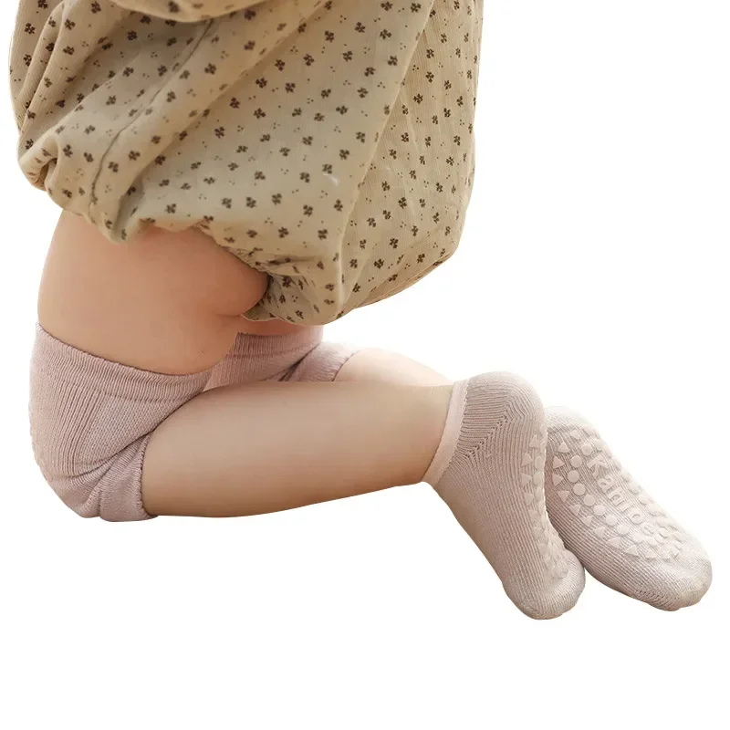 1 Set Baby Socks & Kneepads Se - Toddler Sock Set ulasan dan harga