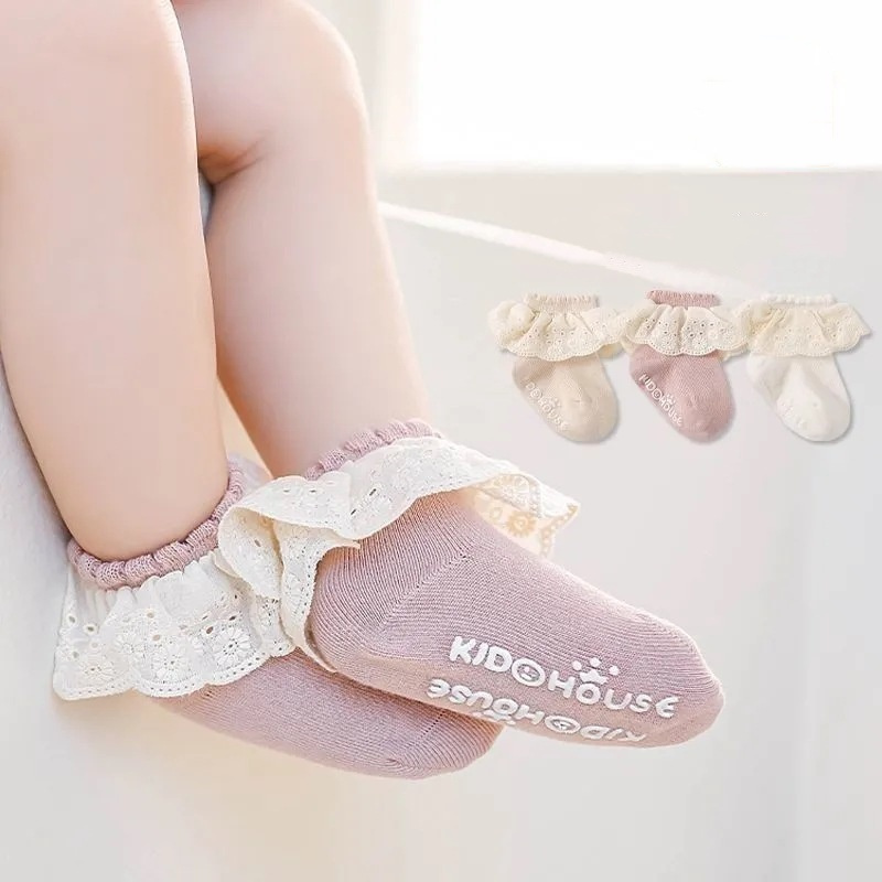 3Pairs/Set 0-3Y Baby Socks for - Toddler Sock Set ulasan dan harga