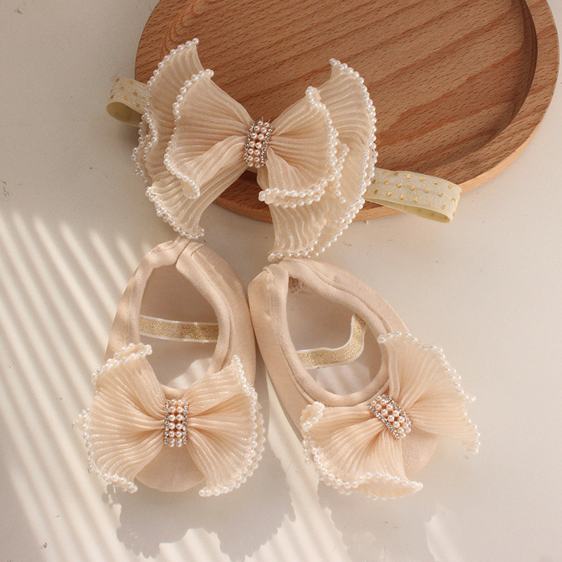 Newborn Hairband Socks Set Lac - Toddler Sock Set ulasan dan harga