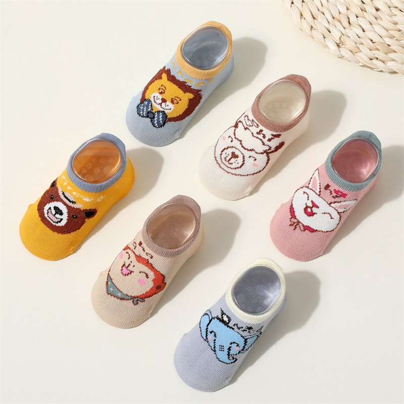 6Pairs/set Kids Baby Floor Soc - Toddler Sock Set ulasan dan harga
