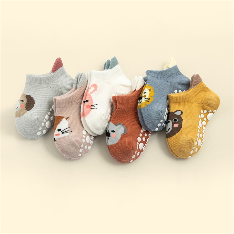 6Pairs/set Kids Baby Floor Soc - Toddler Sock Set ulasan dan harga