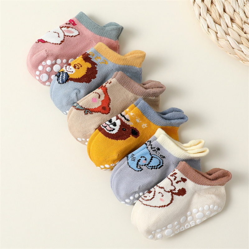 6Pairs/set Kids Baby Floor Soc - Toddler Sock Set ulasan dan harga